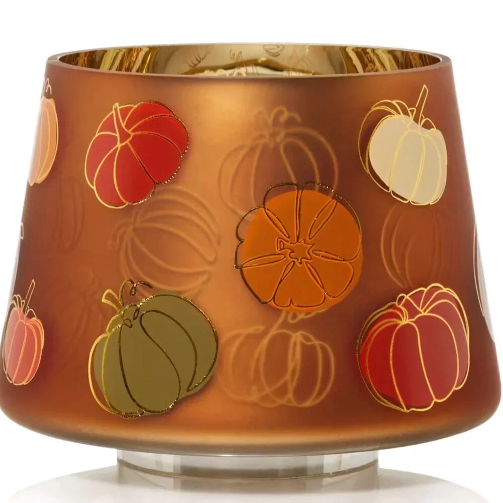 Yankee Candle Pumpkins Glass Shade